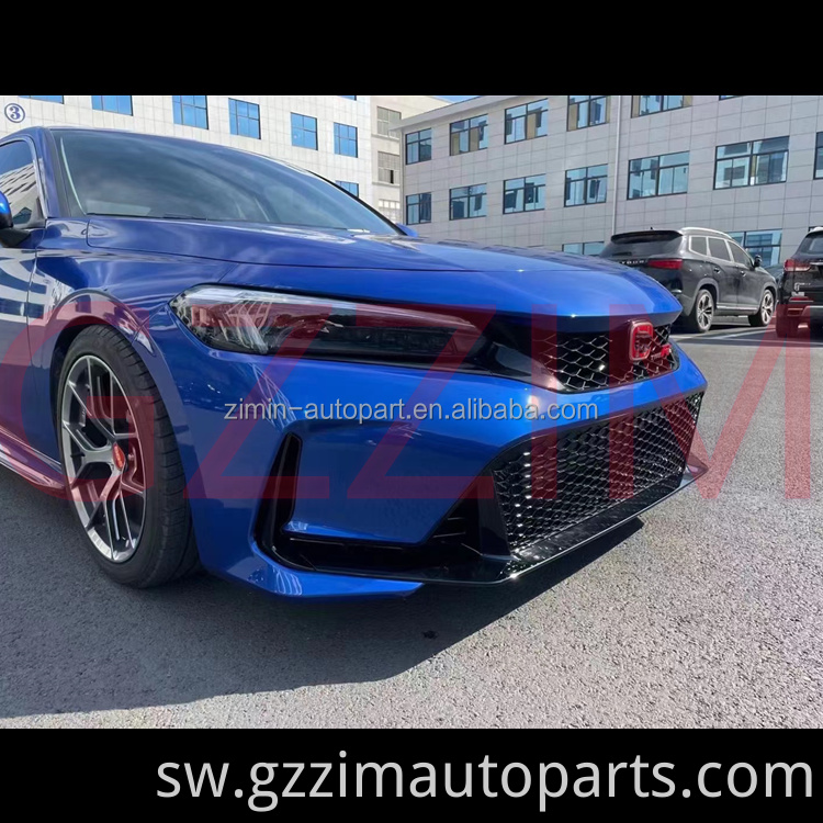 Vifaa vya Gari Kuboresha Kitengo cha mbele cha nyuma cha Bumper Bodykit Kwa Aina ya Civicl R